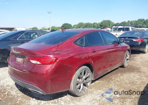 2015 Chrysler 200 S from USA, damaged, VIN 1C3CCCBG8FN636004